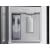 Samsung BESPOKE RF23BB890012 - 36 Inch Counter-Depth Smart 4-Door French Door Refrigerator Beverage Center with Water Dispenser