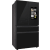 Samsung BESPOKE RF23BB8900AC - 36 Inch Counter-Depth Smart 4-Door French Door Refrigerator Angle View