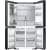 Samsung BESPOKE RF23DB9900QD - 36 Inch Counter Depth Smart 4-Door French Door Refrigerator