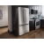 KitchenAid KRFF305ESS - 36 Inch Freestanding French Door Refrigerator 3/4 view