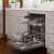 Bosch 300 Series SGE53C55UC - 24 Inch Full Console Built-In Smart Dishwasher with 13 Place Setting Capacity in Lifestyle View