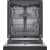 Bosch 300 Series SHE53C86N - 24 Inch Full Console Built-In Smart Dishwasher with 16 Place Setting Capacity in Opened View