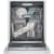 Bosch 500 Series SHP65CM2N - 24 Inch Fully Integrated Built-In Smart Dishwasher with 16 Place Setting Capacity in Used View