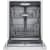 Bosch 500 Series SHP65CM2N - 24 Inch Fully Integrated Built-In Smart Dishwasher with 16 Place Setting Capacity in Opened View
