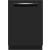 Bosch 800 Series SHP78CM6N - 24 Inch Fully Integrated Built-In Smart Dishwasher with 16 Place Setting Capacity in Front View