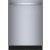 Bosch 300 Series SHX53CM5N - 24 Inch Fully Integrated Built-In Smart Dishwasher with 16 Place Setting Capacity in Front View