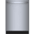 Bosch 500 Series SHX65CM5N - 24 Inch Fully Integrated Built-In Smart Dishwasher with 16 Place Setting Capacity in Front View