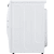 LG DLE3400W - 27 Inch Electric Dryer Side View