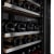 ZLINE RWVUD24 - Monument 24 Inch Built-in Dual Zone Wine Cooler Spacious Storage