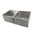 ZLINE SR50D33 - Anton 33 Inch Undermount Double Bowl Stainless Steel Kitchen Sink High Capacity Basins