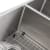 ZLINE SR50D33 - Anton 33 Inch Undermount Double Bowl Stainless Steel Kitchen Sink Utility Rack