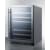 Summit SWC532BLBISTCSS - Fully finished cabinet allows the unit to be used freestanding (Stainless Steel cabinet shown)