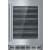 Thermador Freedom Collection T24UW915RS - 24 Inch Built-In Dual Zone Wine Cooler with 41 Bottle Capacity