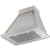 Ilve Nostalgie Collection UANB30SSG - 30 Inch Wall Mount Range Hood in Angled View