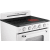 Unique Appliances Classic Retro UGP30CRECW - 30 Inch Freestanding Electric Range with 5 Elements in Cooktop View