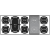 Ilve Majestic II Collection UM15FE3MGGLP - Burner Configuration
