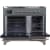 Ilve Majestic II Collection UMD10FDNS3BGB - 40 Inch Freestanding Dual Fuel Range in Opened View
