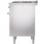 Ilve Nostalgie II Collection UP36FNMPSSG - 36 Inch Freestanding Dual Fuel Range in Left Side View