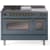 Ilve Nostalgie II Collection UP48FSNMPBGG - 48 Inch Freestanding Dual Fuel Range in Front View