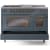Ilve Nostalgie II Collection UP48FSNMPBGG - 48 Inch Freestanding Dual Fuel Range in Drawer Opened View
