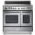 Verona Classic Series VCLFSEE365DSS - 36 Inch Double Oven Electric Range from Verona