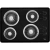 Whirlpool WCC31430AB - 30" Electric Cooktop with Dishwasher-Safe Knobs