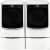 LG TurboSteam Series DLGX5001W - Laundry Pair with Pedestal