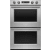 Fisher & Paykel Series 7 Professional Series WODV330 - 30 Inch Double Convection Electric Wall Oven with 8.2 cu. ft. Total Oven Capacity (Front View)