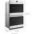 Whirlpool WOED5027LB - 27 Inch Double Electric Smart Wall Oven Dimensions