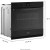 Whirlpool WOES5027LB - 27 Inch Single Electric Smart Wall Oven Dimensions