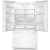 Whirlpool WRFF5333PW - 33 Inch Freestanding French Door Refrigerator Shelving System