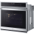 LG WSEP4723F - 30 Inch Single Electric Smart Wall Oven Left Angle