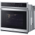 LG WSEP4727F - 30 Inch Single Electric Smart Wall Oven Left Angle