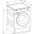 Miele WXF660WCS - Product Dimensions