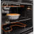 GE 500 Series GRF500PVBB - 30 Inch Freestanding Electric Range Dual Element Oven