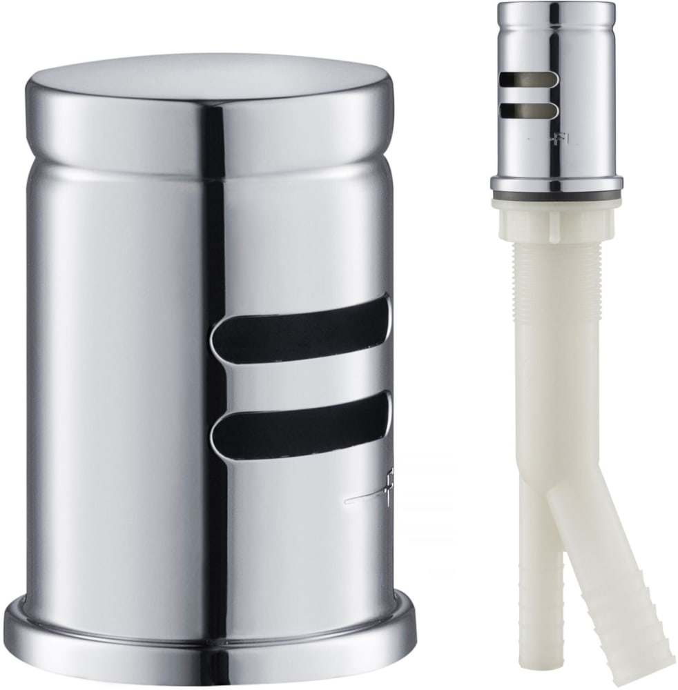 Kraus KAG1CH 2 ½ Inch Dishwasher Air Gap with Air Gap Kit, Solid Brass Cover, Rust Resistant