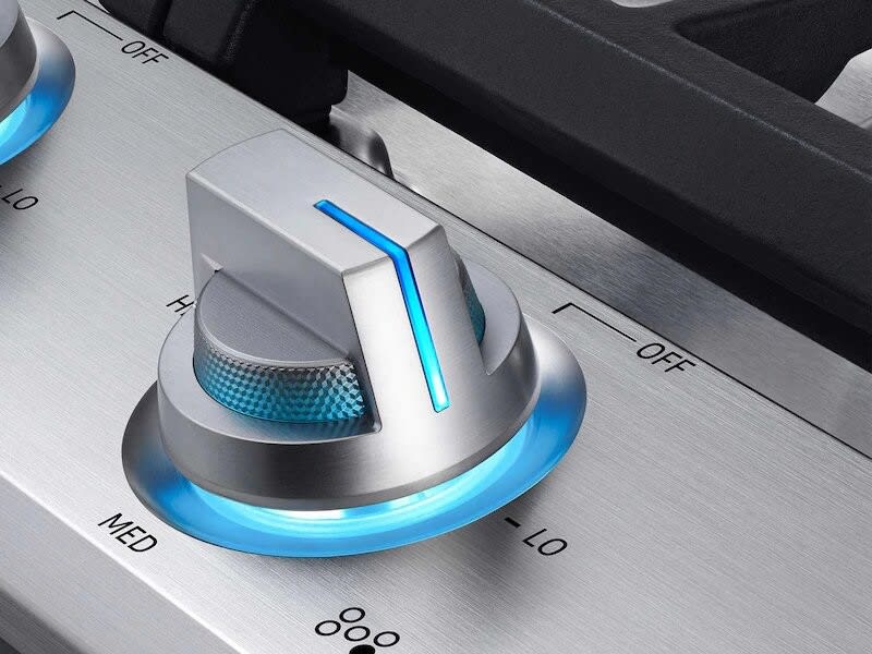 Samsung NA30N9755TS 30 Inch Smart Gas Cooktop with WiFi, Bluetooth, 22K