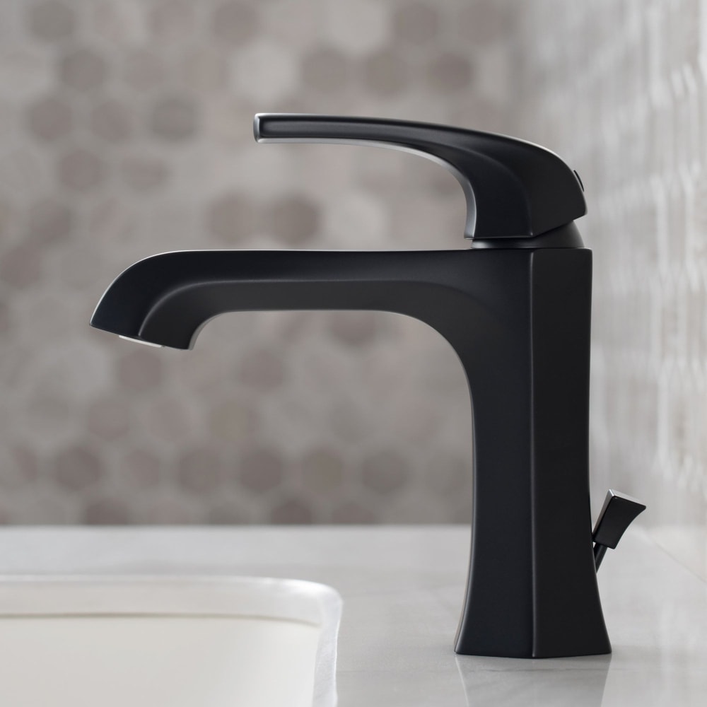Kraus KBF1211MB Single Handle Bathroom Faucet with 1.2 GMP Flow Rate