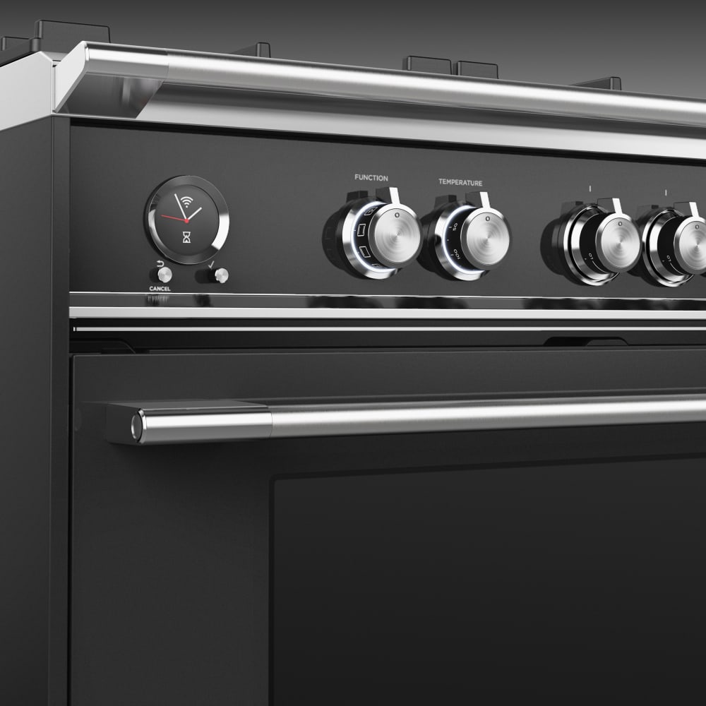 Fisher & Paykel OR30SCG6B1 30 Inch Freestanding Dual Fuel Range with 4