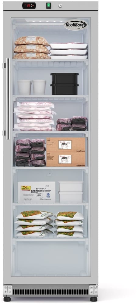 Koolmore KMFMD12SGD 24 Inch Commercial Freestanding Merchandising