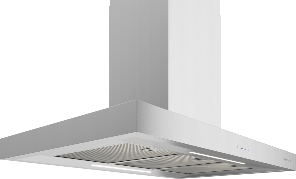 Zephyr ZRME36DS 36 Inch Island Mount Convertible Chimney Hood with