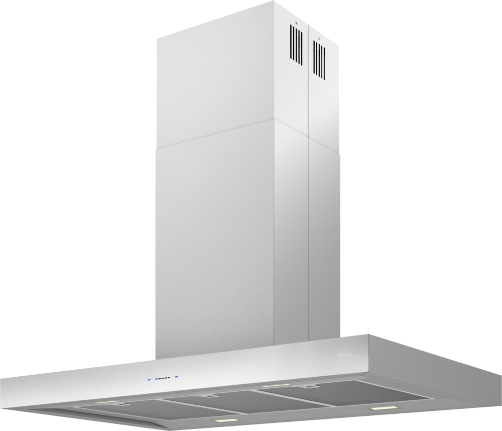 Zephyr ZRME36FS Island Mount Range Hood with 5-Speed 600 CFM Zephyr ZRME36FS Island Mount Range Hood with 5-Speed 600 CFM