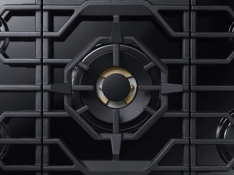 Samsung NA36N9755TM 36 Inch Smart Gas Cooktop with WiFi, Bluetooth, 22K