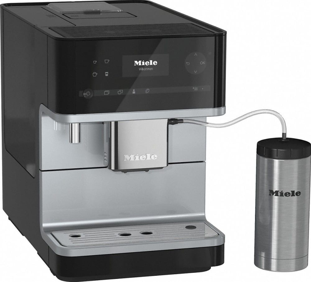 Miele ground coffee chute outlet