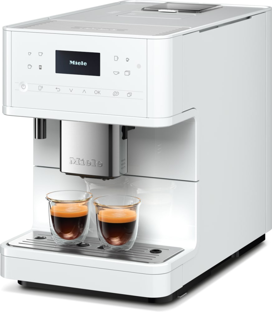 Miele CM6160LOWS MilkPerfection 10 Inch Countertop Smart Coffee
