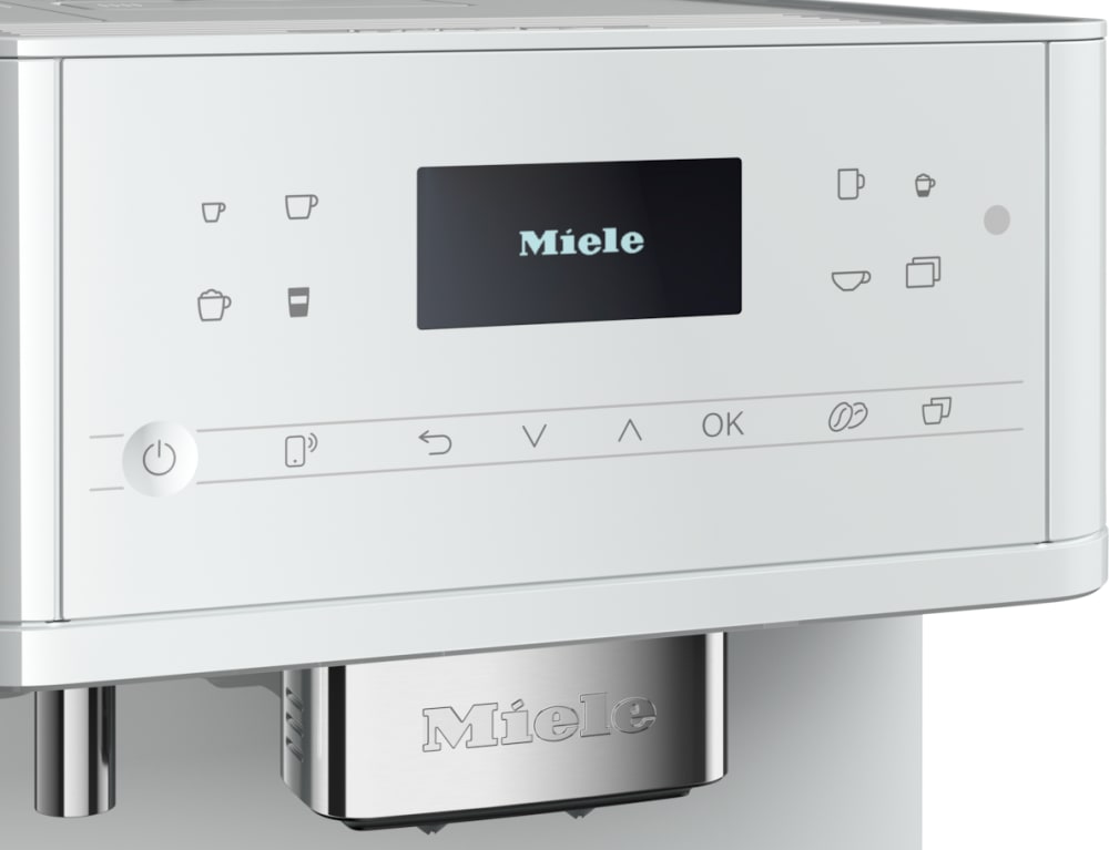 Miele CM6160LOWS MilkPerfection 10 Inch Countertop Smart Coffee