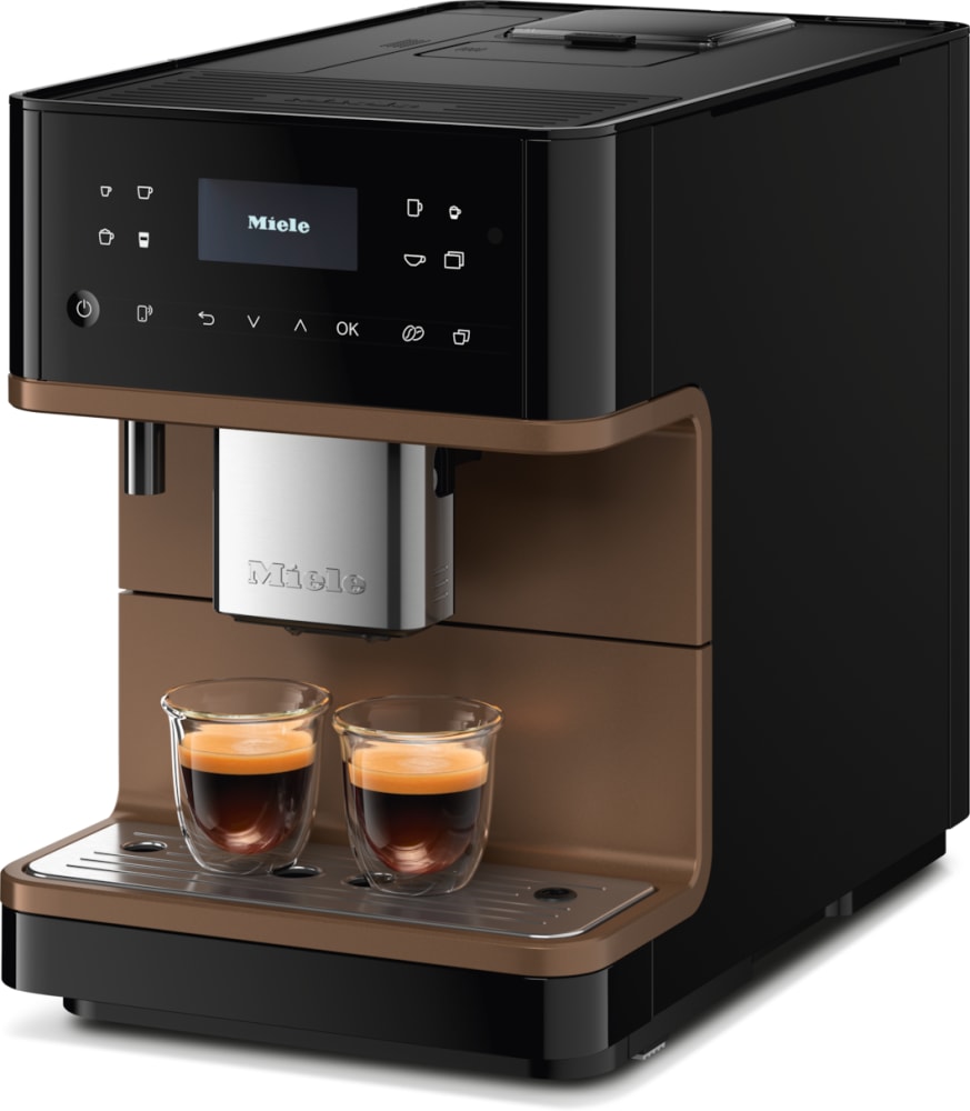 Miele 11648180 MilkPerfection 10 Inch Countertop Smart Coffee Machine with  WiFi Conn@ct, AromaticSystem, Individual Settings, and DoubleShot Function:  Obsidian Black