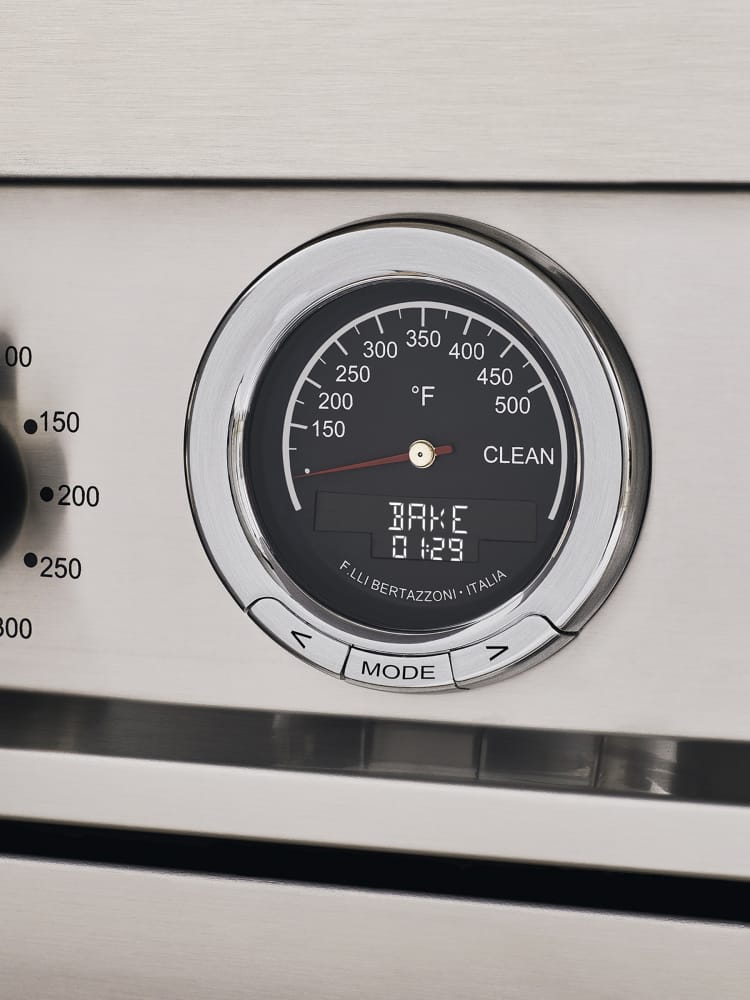 bertazzoni oven temperature gauge