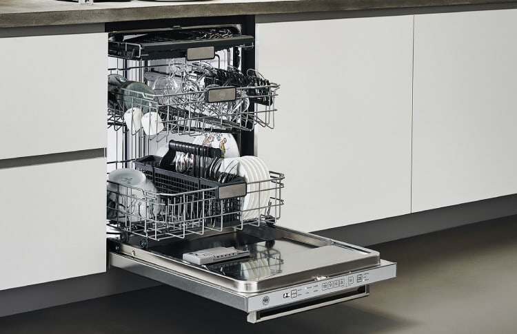 Bertazzoni - DW18PR - 18 Dishwasher panel ready - 8 place settings-DW18PR