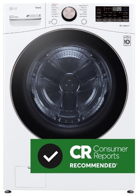 LG 4.5 Cu. ft. White Front Load Washer WM4000HWA